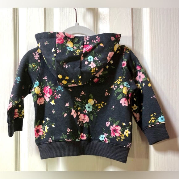 NWT Carters Baby Zip Up Hoodie - Picture 3 of 3